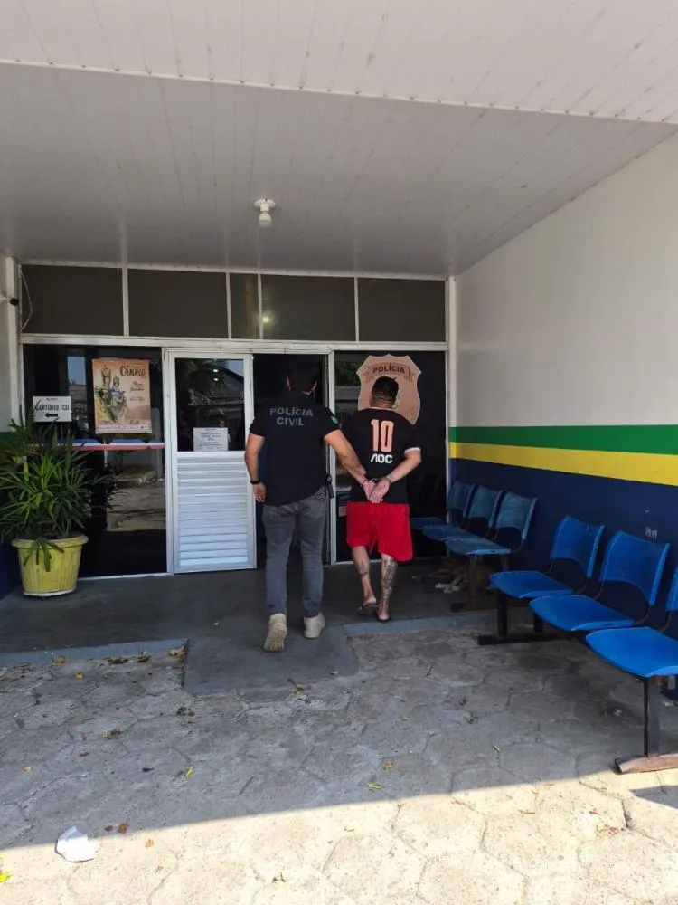 Polícias Civil e Militar prendem condenado a 9 anos de reclusão por tráfico de drogas em Parintins