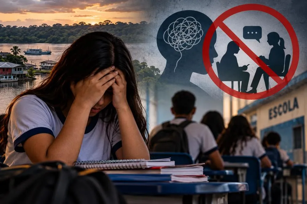 A falta de assistência psicossocial para estudantes no norte do país